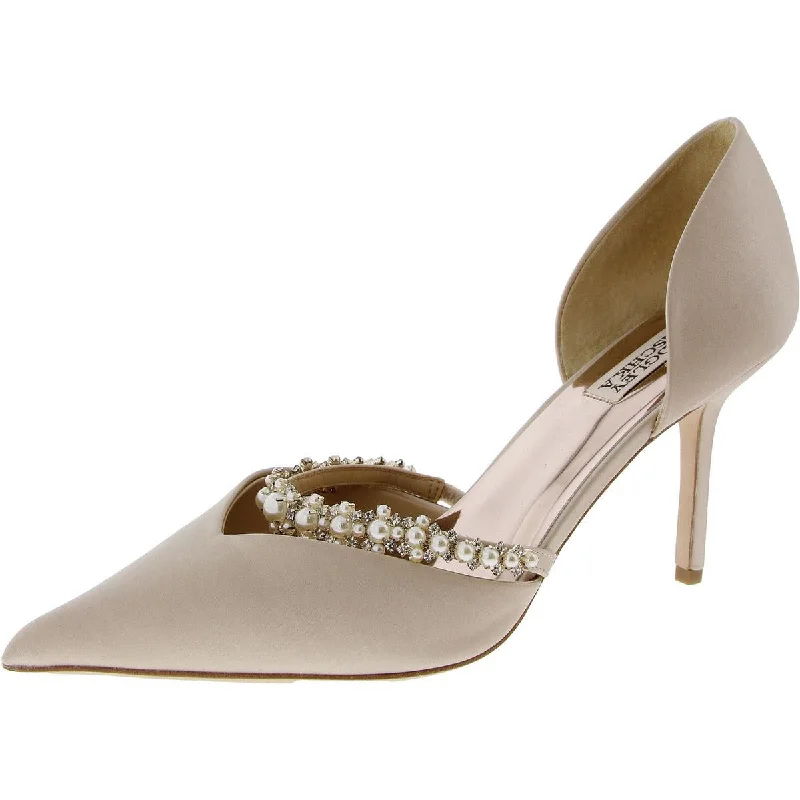 Women's tassel - adorned stiletto heel pumps for a bohemian touchWomens Rhinestones Stiletto Pumps