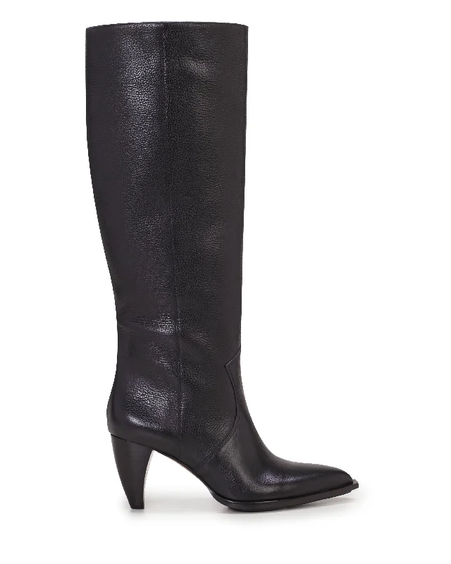 Women's Over - the - Knee Suede Boots in Taupe for a Stylish and Sophisticated OutfitNally Wide Calf Boot