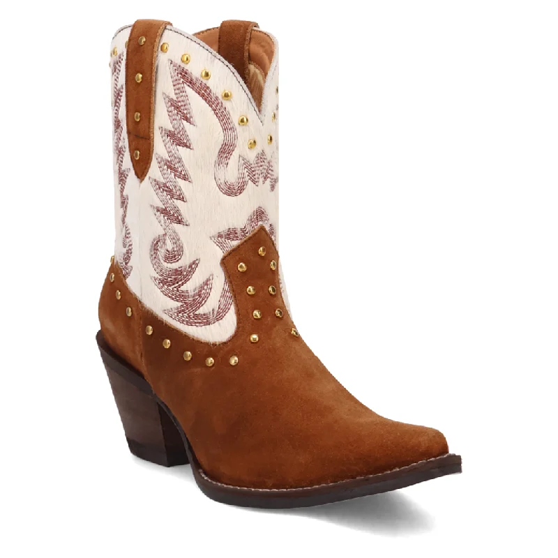 Women's Fur - Trimmed Snow Boots in White for a Stylish and Practical Winter ChoiceOnline Exclusive | Dingo | Rodeo Queen Suede Leather Bootie in Brown ** PREORDER