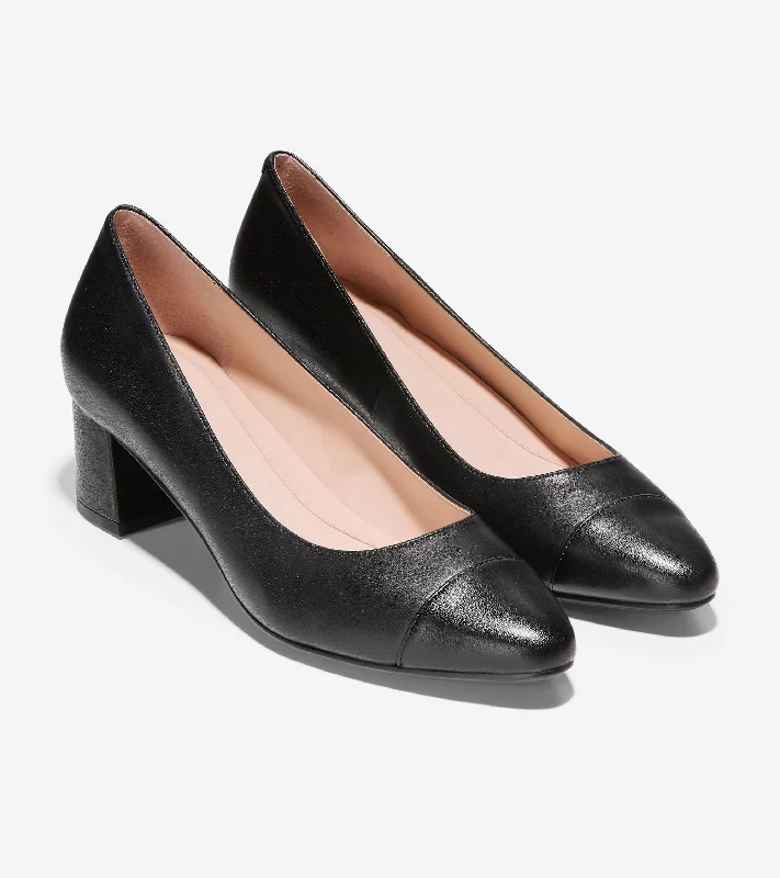 Women's padded - insole stiletto heel pumps for added comfortCole Haan Women's Go-to Block Heel Pump