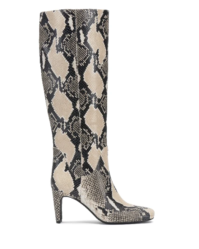 Women's Ankle Boots with Cut - Out Details in Beige for a Unique and Stylish EdgeVestella Extra Wide Calf Knee High Boot