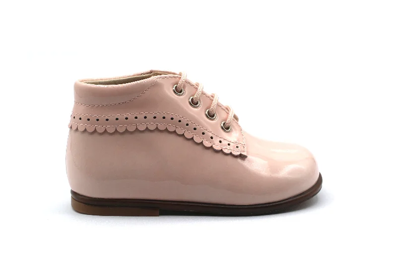 Women's Over - the - Knee Suede Boots in Taupe for a Stylish and Sophisticated OutfitBeberlis Soft Pink Lace Up Baby Bootie