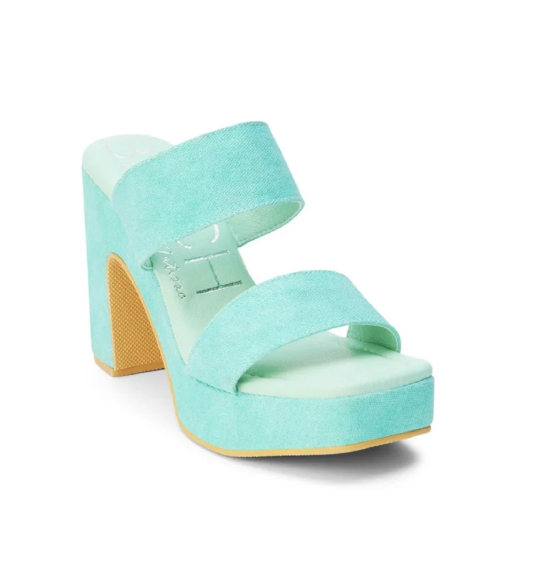 Women's red - carpet stiletto heel pumps for a glamorous eventGem Platform Heel In Turquoise