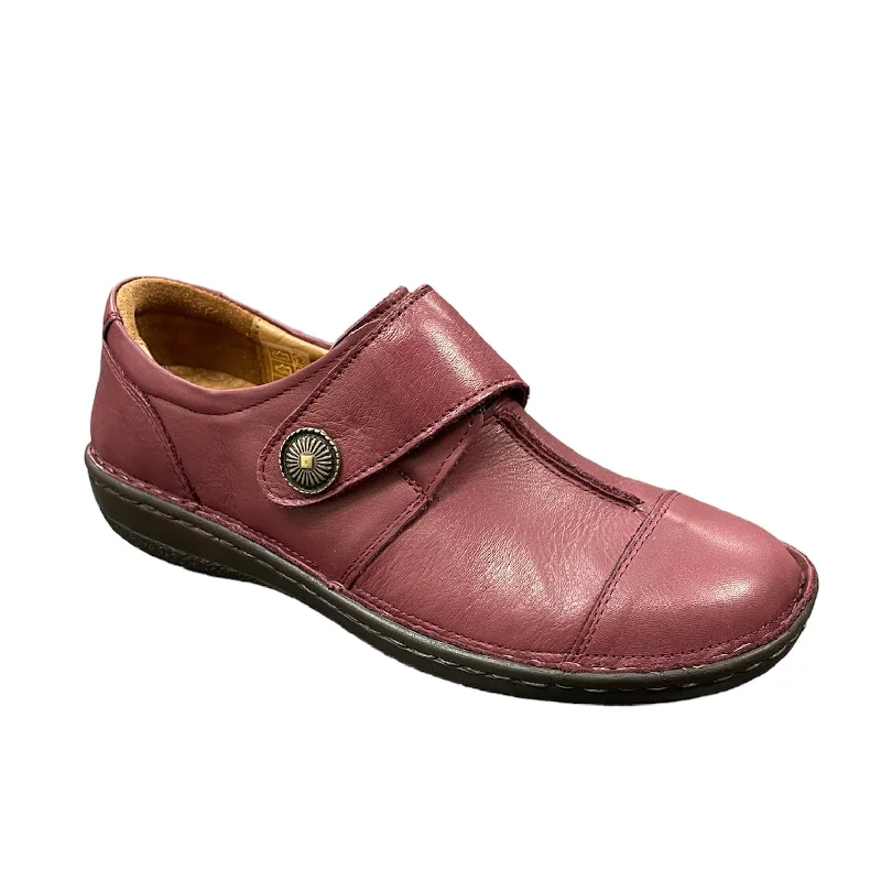 Women's Metallic Foil - Finish Loafers in Gold for a Glamorous Night OutKaminia - Plum