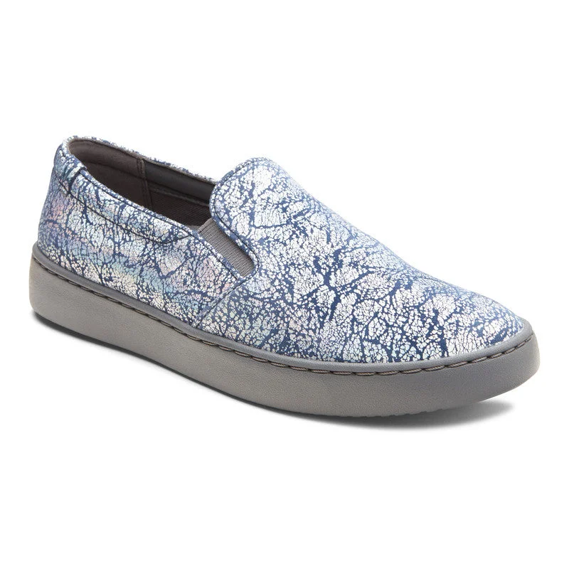 Women's Geometric - Patterned Loafers in Multicolor for a Fashion - Forward LookVionic Avery Pro Metallic