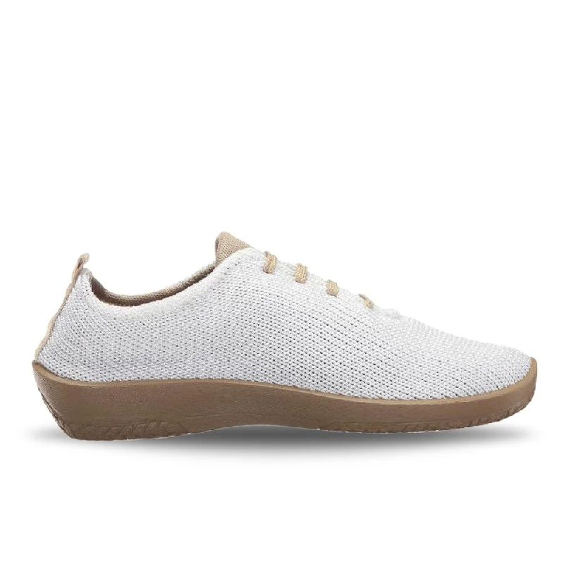 Child - Proof Women's Oxfords in Purple for Moms on the MoveArcopedico Women's LS - White/Beige