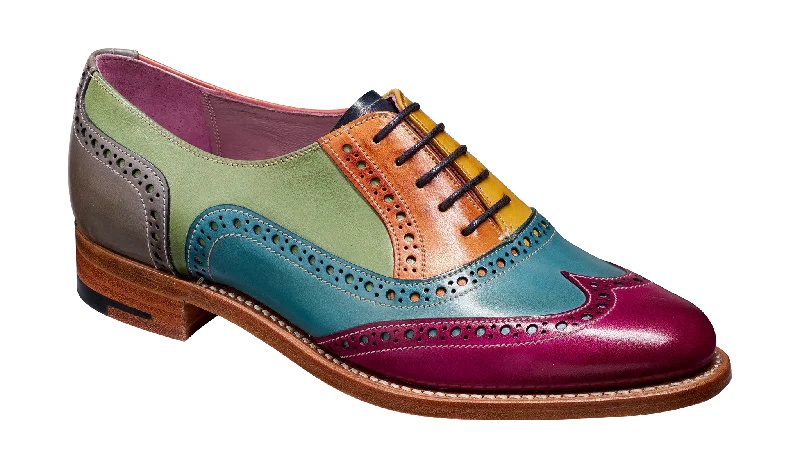 Child - Proof Women's Oxfords in Purple for Moms on the MoveFearne - Multi Coloured