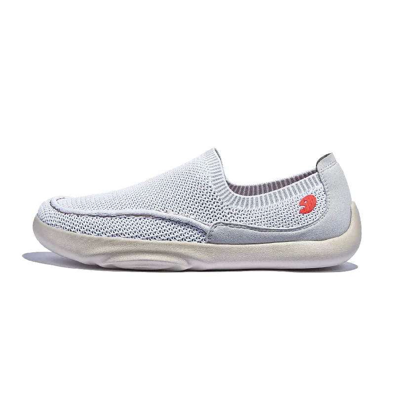 Shock - Absorbing Women's Loafers in Gray for Active LifestylesBright White Mojacar I Women