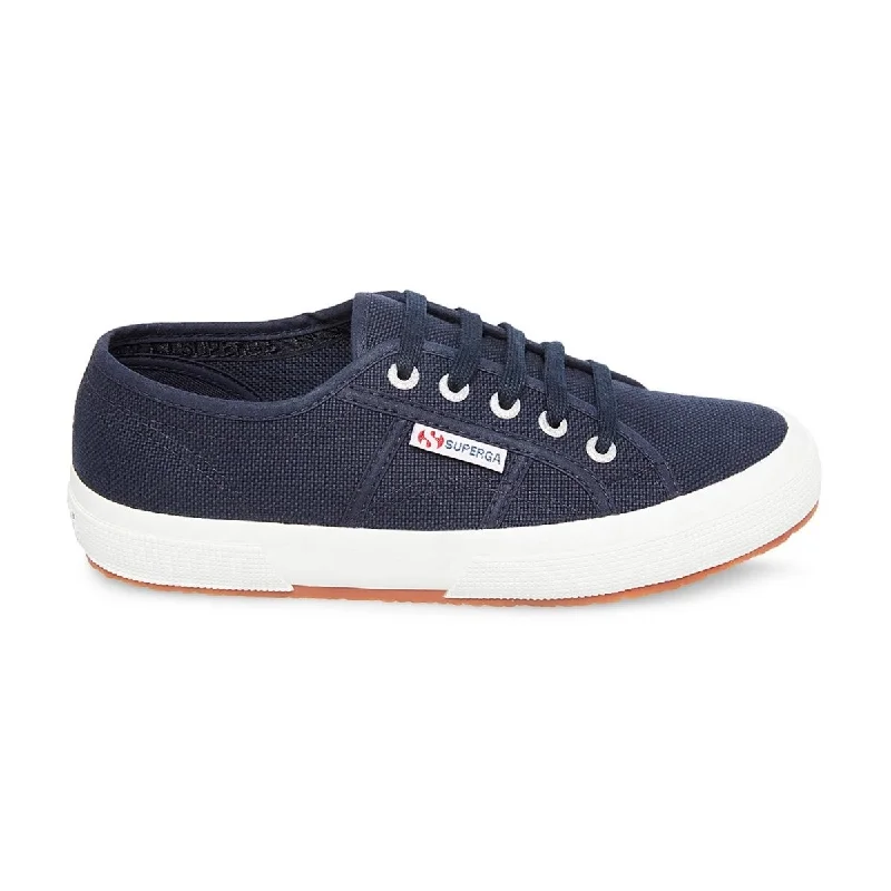 Lightweight Mesh - Paneled Women's Oxfords in White for BreathabilitySuperga Women's 2750 Classic Navy Canvas