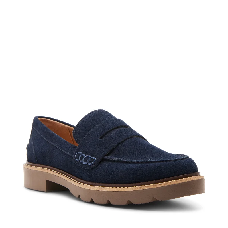 NAVY SUEDE