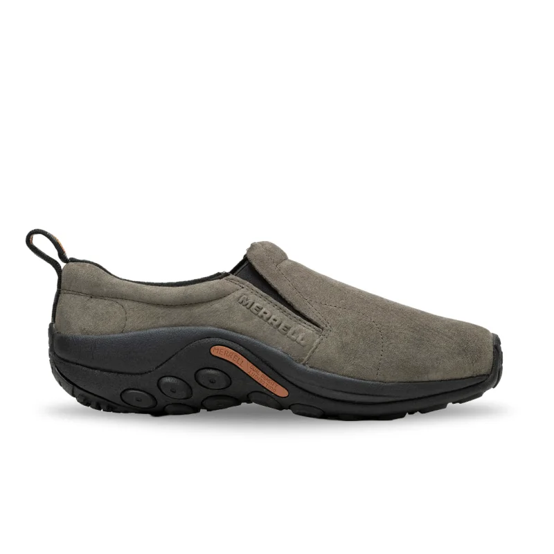 Sustainable Women's Recycled Material Loafers in Gray for Eco - Conscious ShoppersMerrell Women's Jungle Moc - Gunsmoke