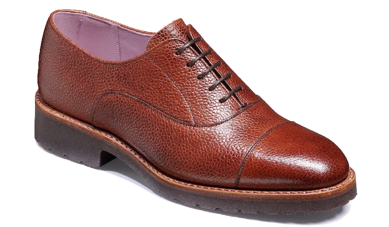 Child - Proof Women's Oxfords in Purple for Moms on the MoveEva - Cherry Grain