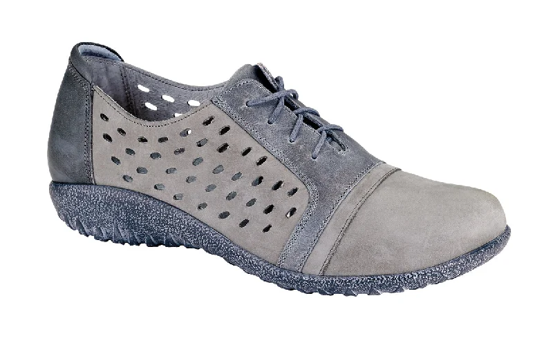 Soft Gray Nubuck / Vintage Slate Leather / Tin Gray Leather