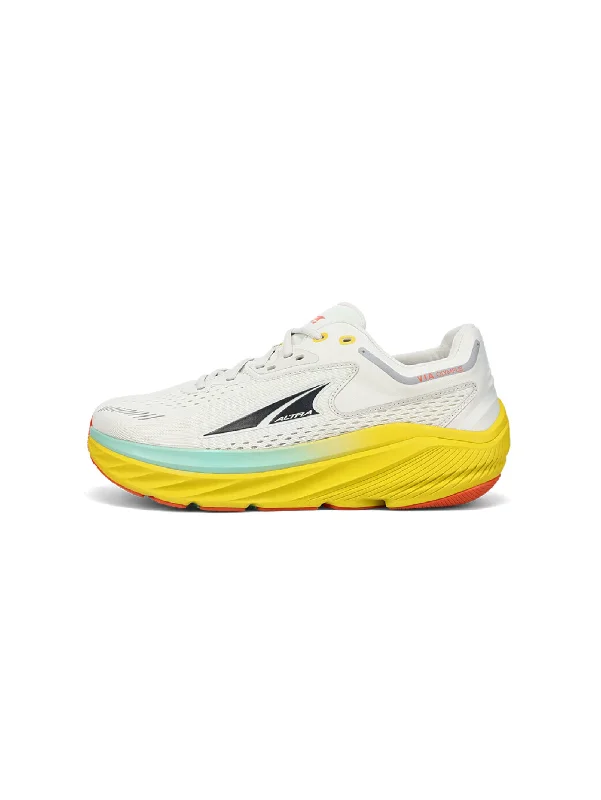 Women's Sneakers with Adjustable Straps for a Customized Fit During High - Impact ExercisesSneakers da Corsa Via Olympus Giallo/Grigio