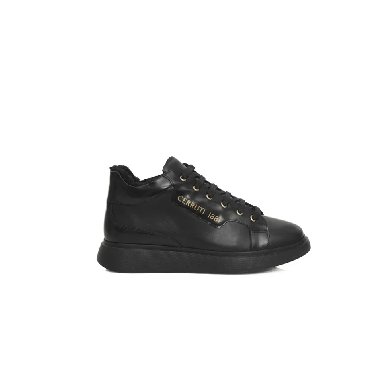 Women's Sneakers with Hidden Wedges for a Subtle Height Boost and Added StyleCerruti 1881  COW Leather Women's Sneaker