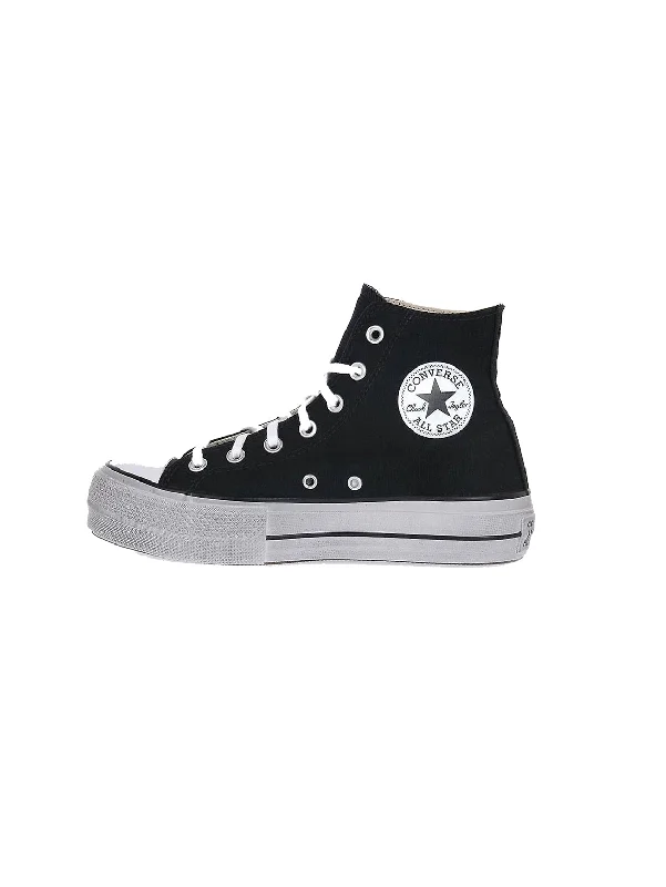 Women's Sneakers with Removable Insoles for Easy Cleaning and CustomizationSneakers Chuck Taylor Platform Black Star Nero