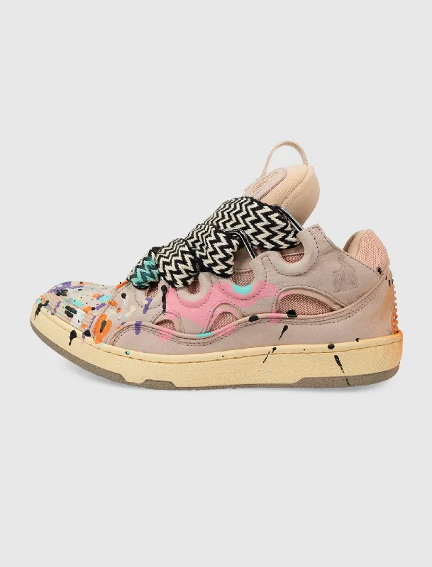 Patterned Print Women's Sneakers in Floral Designs for a Feminine and Fashion - Forward LookGALLERY DEPT. CURB SNEAKERS