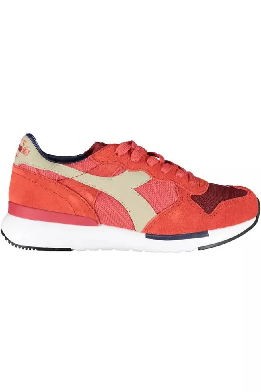 Low - Top Women's Tennis Sneakers in Bright Neon for a Pop of Color on the CourtDiadora pink Leather Blend Women's Sneakers