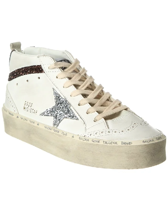 Vegan - Friendly Women's Sneakers Made from Recycled Materials for an Eco - Conscious ChoiceGolden Goose Midstar Leather Sneaker