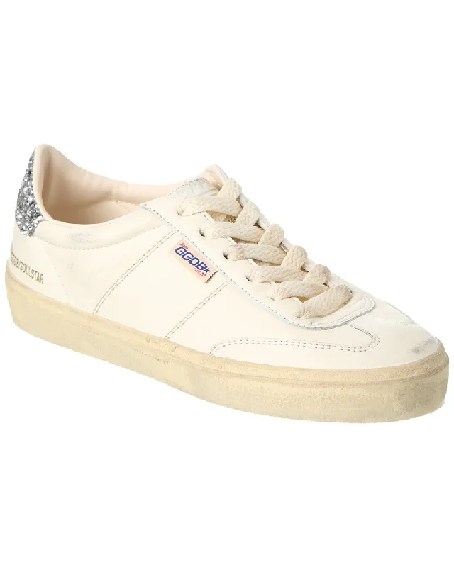 Retro - Style Women's Sneakers in Pastel Colors for a Nostalgic and Fashionable VibeGolden Goose Soul Star Leather Sneaker