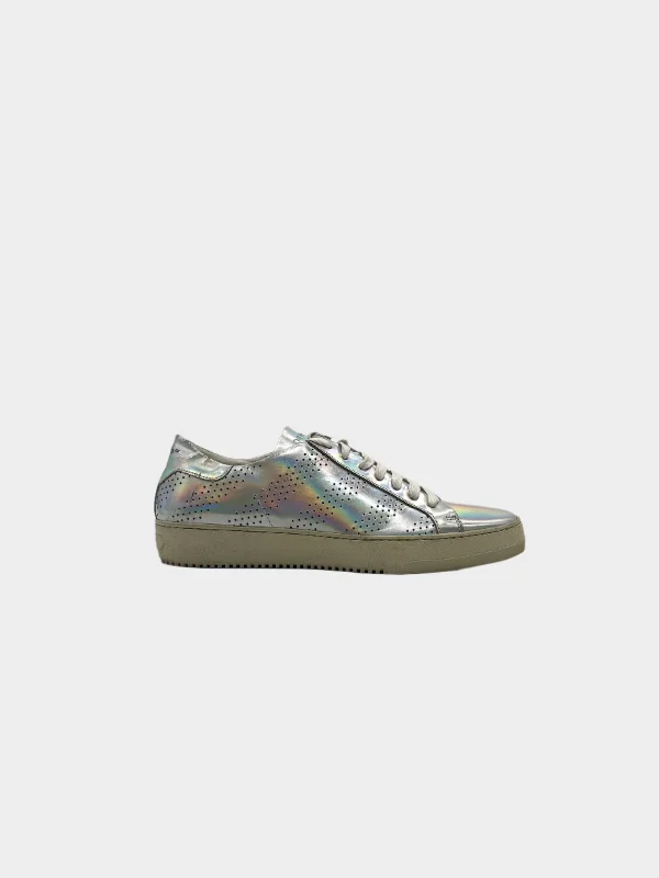 Patterned Print Women's Sneakers in Floral Designs for a Feminine and Fashion - Forward LookHolographic Sneakers