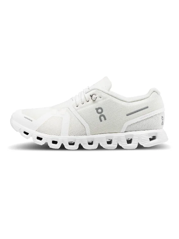 Women's Sneakers with Adjustable Straps for a Customized Fit During High - Impact ExercisesSneakers da Corsa Cloud 5 Bianco