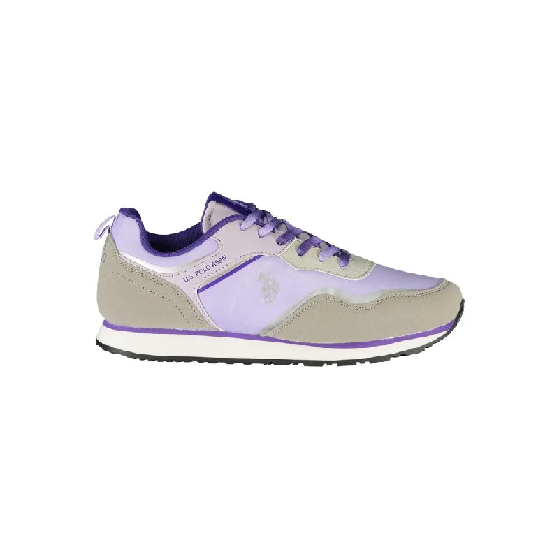 Women's Sneakers with Hidden Wedges for a Subtle Height Boost and Added StyleU.S. POLO ASSN.  Polyester Women's Sneaker