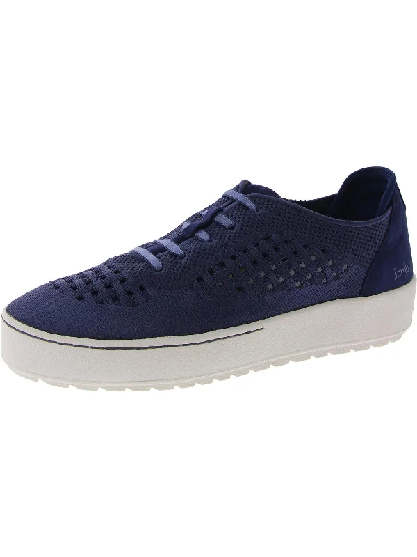 Slip - On Women's Canvas Sneakers in Navy for Easy and Effortless WearWomens Knit Slip On Casual And Fashion Sneakers